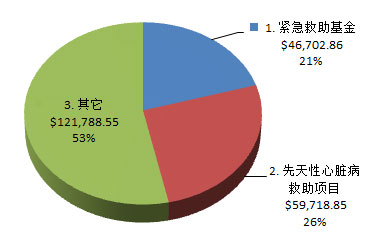 资金分配图示